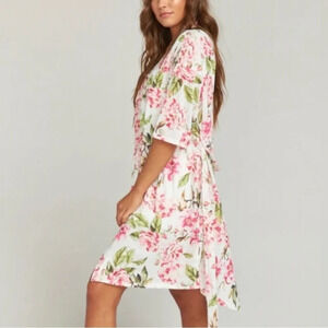 Show Me Your MuMu | Brie Robe Garden of Blooms | One Size | WITH Sash